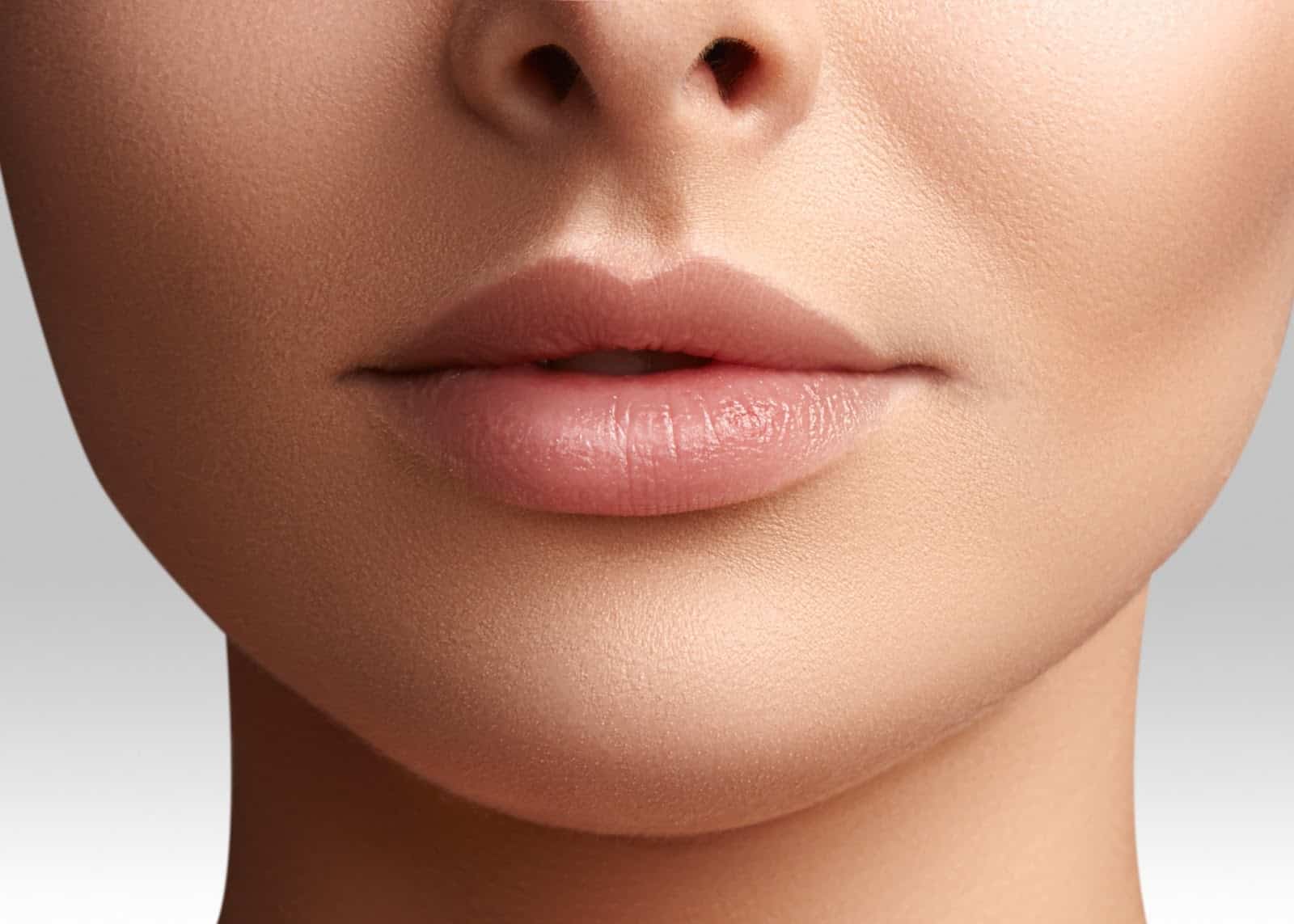 woman with fuller lips