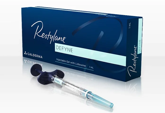 Restylane Defyne 1 Ml Injectable Gel With Lidocaine For Cosmetic Enhancement Available At Cosmetic Injectable Centre In Sherman Oaks.