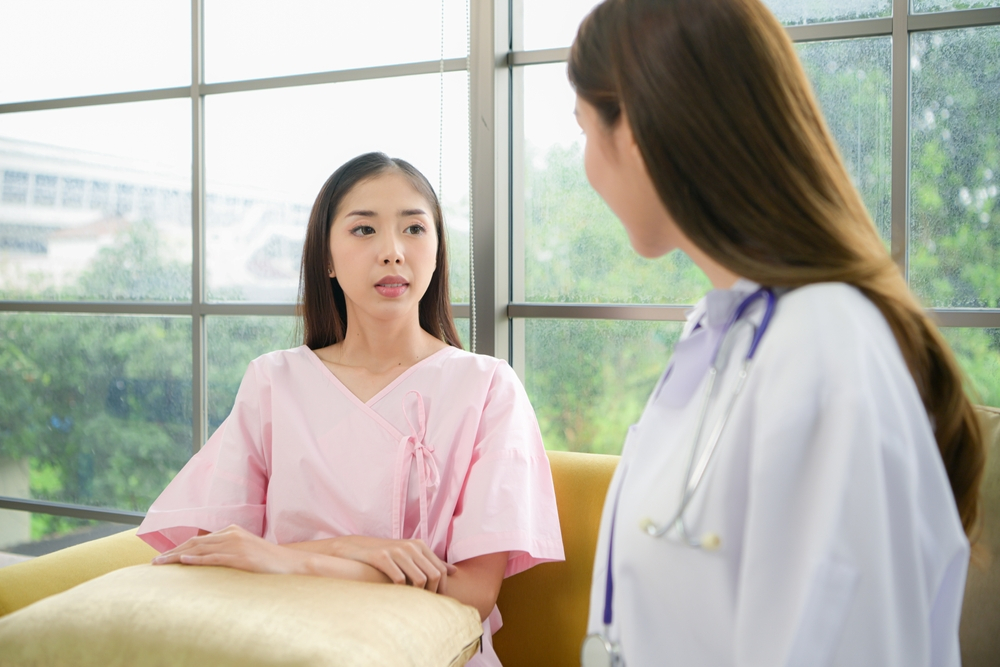 Man Touching His Chin