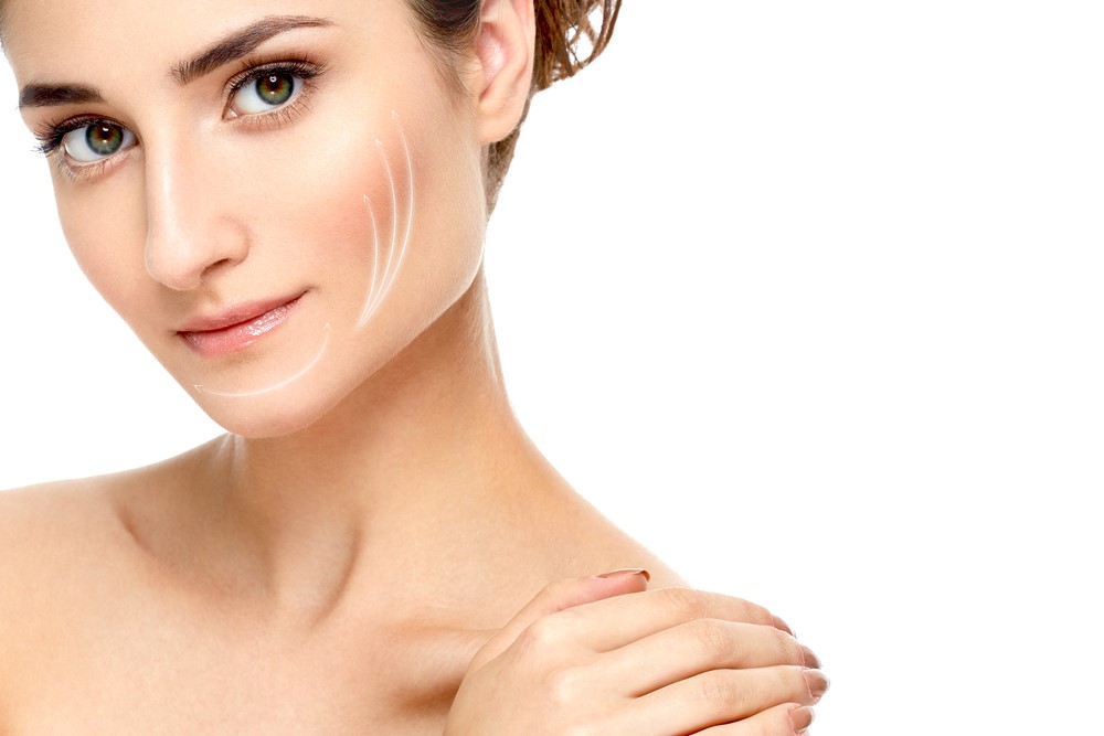 Woman With Defined Facial Features