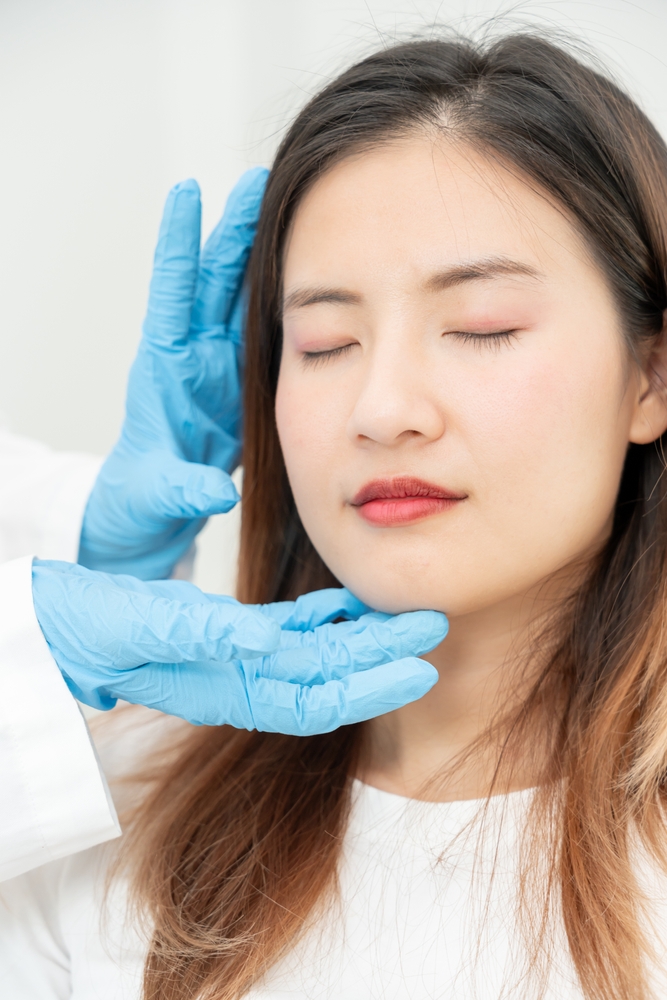 Plastic Surgeon Preparing Patient For Rha 1 Facial Filler Procedure