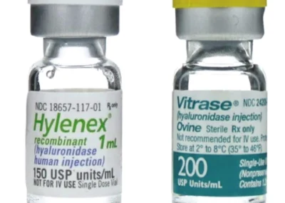 Hylenex And Vitrase Vials Containing Hyaluronidase Enzymes For Injections.