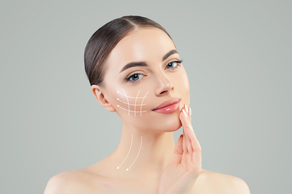 Novathread Treatment Areas For Facial Lifting And Contouring, Targeting Cheeks, Jawline, And Neck.
