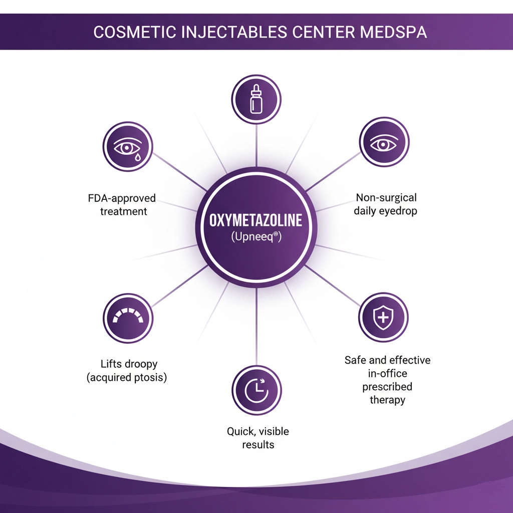 Oxymetazoline Upneeq benefits