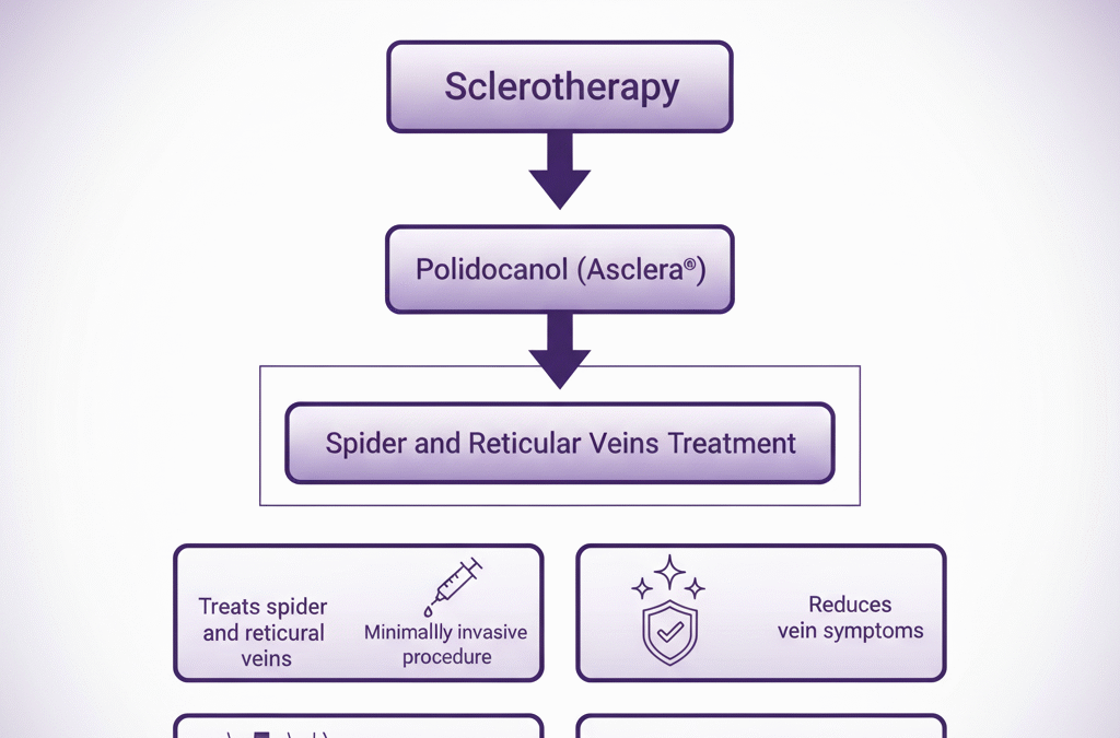Polidocanol (Asclera®) Sclerotherapy: Evidence for Spider Vein Treatment in 2025