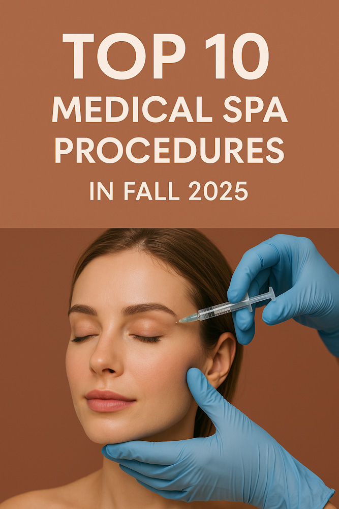 Top 10 Medical Spa Procedures in Fall 2025