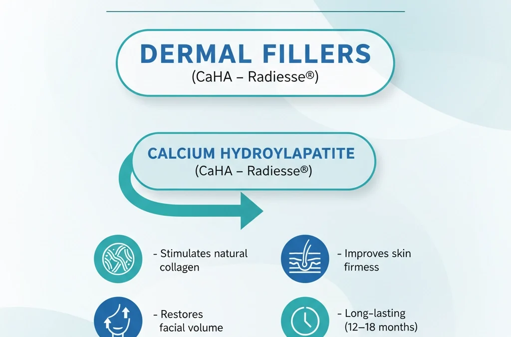 Calcium Hydroxylapatite (Radiesse®): Collagen Stimulation and Longevity in Facial Aesthetics