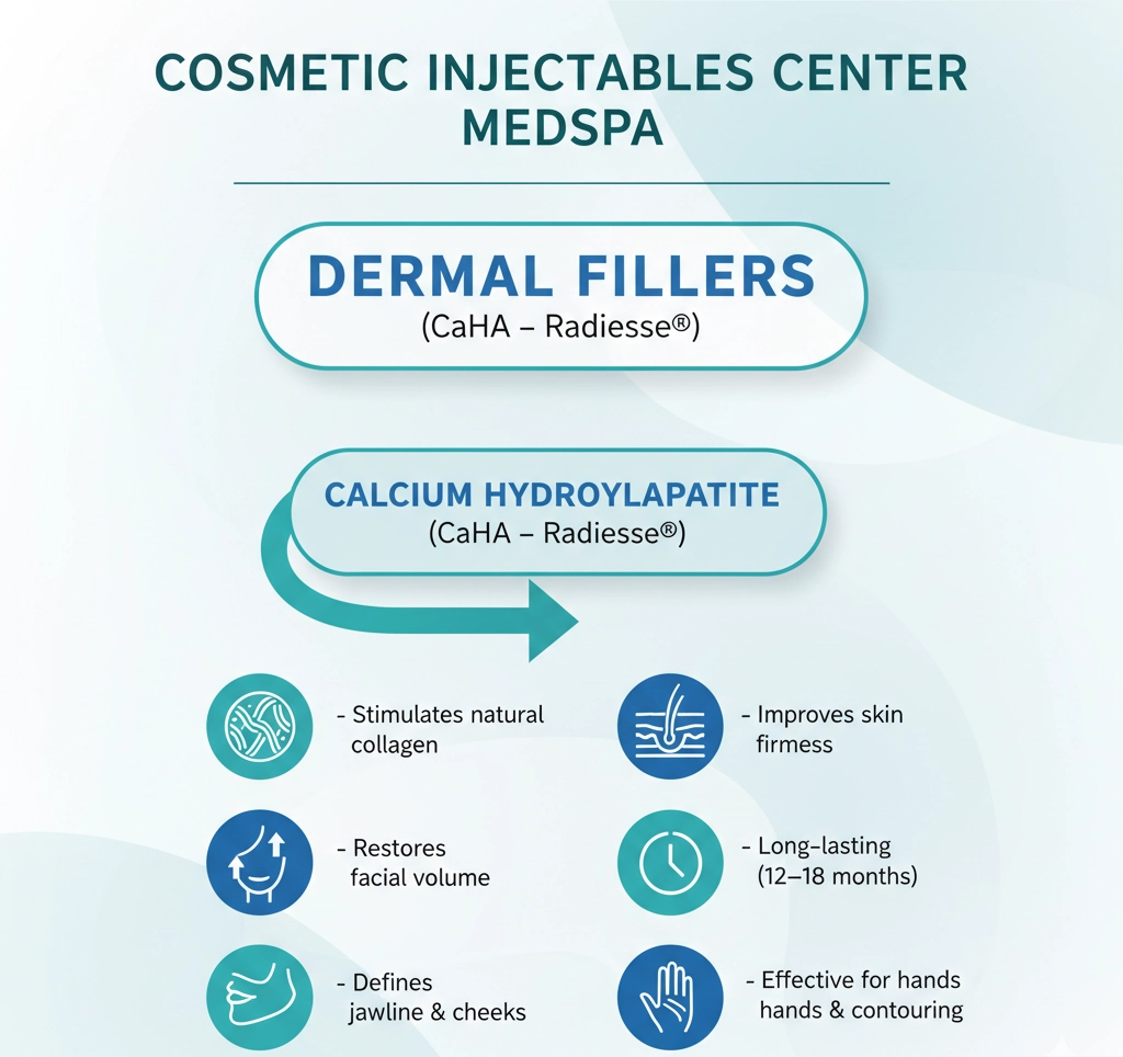 Radiesse Dermal Filler | Cosmetic Injectables Center Medspa | Sherman Oaks, Los Angeles, Ca