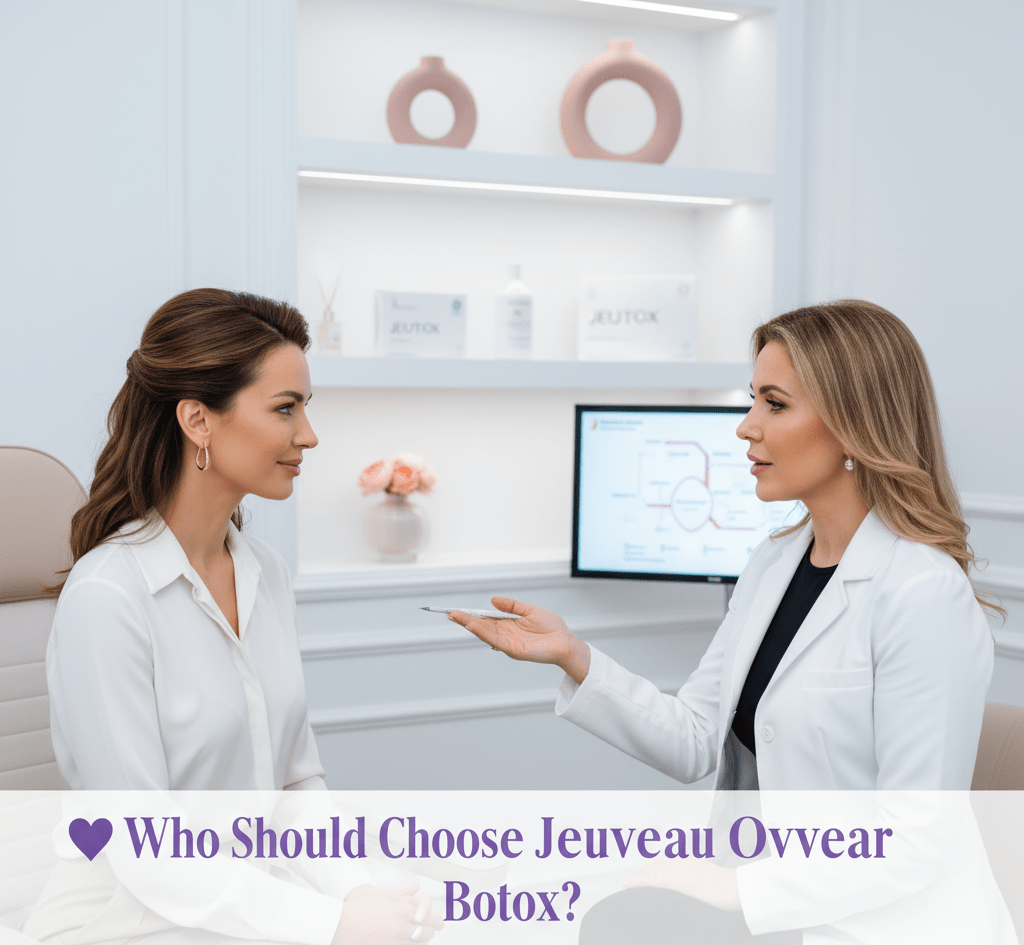 Jeuveau Over Botox consultation