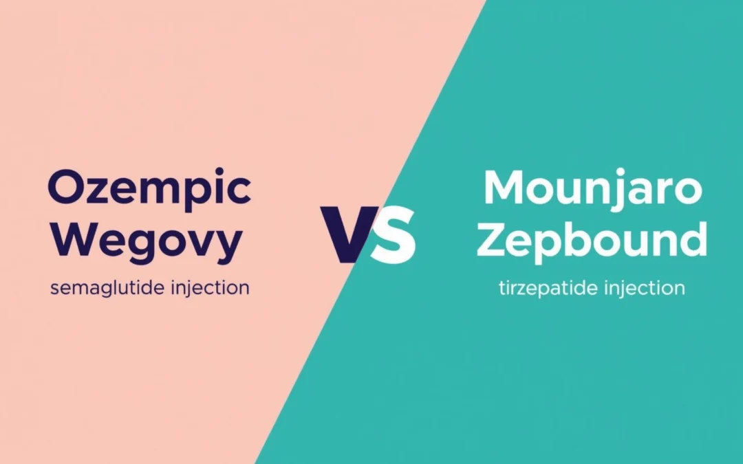 Tirzepatide vs Semaglutide: Key Differences in Medical Weight Loss Programs