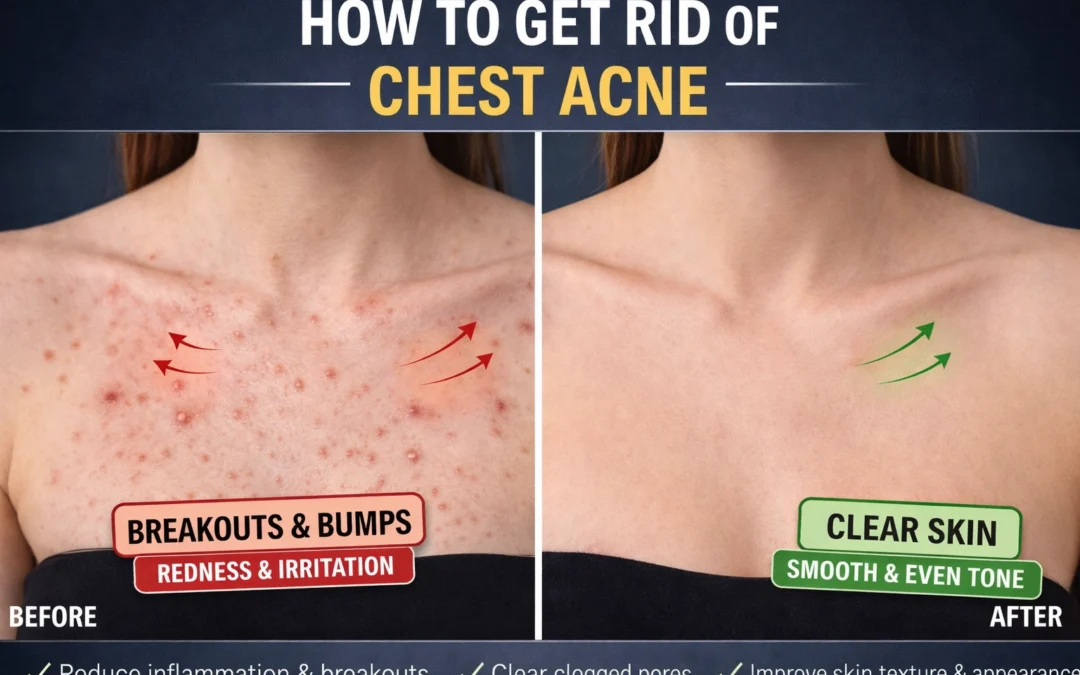 How To Get Rid Of Chest Acne, A Physician-Led Plan